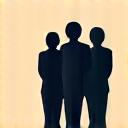 Small group of people icon